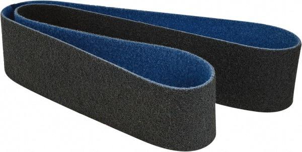 Camel Grinding Wheels - 4" Wide x 24" OAL, 320 Grit, Aluminum Oxide/Silicon Carbide Abrasive Belt - Aluminum Oxide/Silicon Carbide, Very Fine, Nonwoven, Cloth Backing, Wet/Dry - Americas Industrial Supply