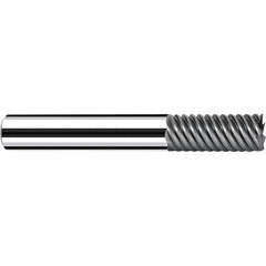 Fraisa - 1/2, 1" LOC, 1/2" Shank Diam, 3" OAL, 7 Flute Solid Carbide Square End Mill - Americas Industrial Supply