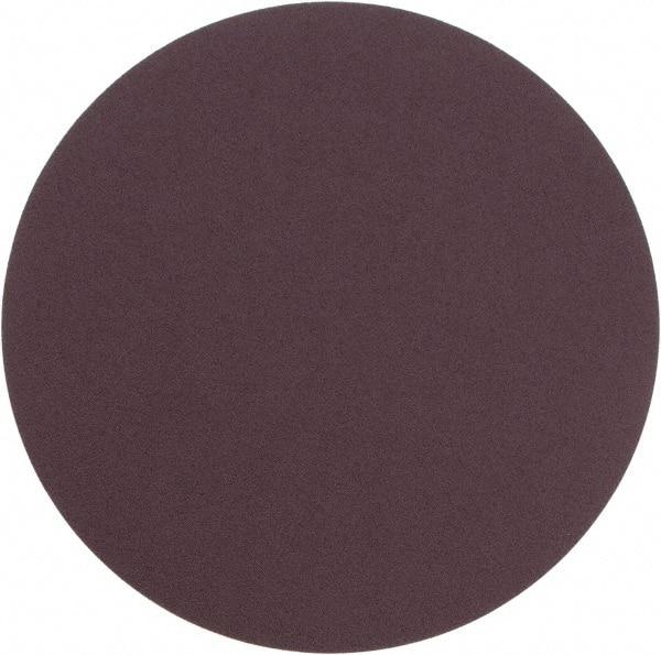 Camel Grinding Wheels - 12" Diam, 80 Grit Aluminum Oxide Adhesive PSA Disc - Medium Grade, Maroon, X Weighted Backing, Flexible - Americas Industrial Supply