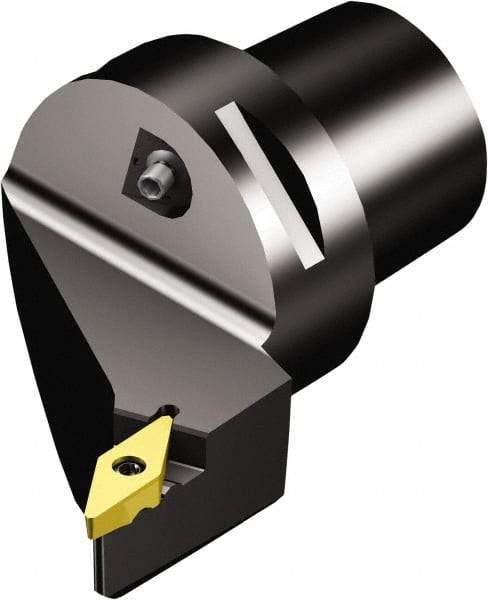Sandvik Coromant - Right Hand Cut, Size C4, TR-VB1308 Insert Compatiblity, Modular Turning & Profiling Cutting Unit Head - 27mm Ctr to Cutting Edge, 50mm Head Length, Through Coolant, Series CoroTurn TR - Americas Industrial Supply
