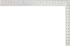 Irwin - 24" Blade Length, 16" Base Length Aluminum Square - Americas Industrial Supply