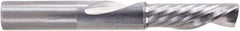 Amana Tool - 1/4" Cutting Diam x 3/4" Length of Cut, 1 Flute, Downcut Spiral Router Bit - Right Hand Cut, Solid Carbide, 2" OAL x 1/4" Shank Diam - Americas Industrial Supply