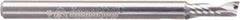 Amana Tool - 1/8" Cutting Diam x 5/16" Length of Cut, 1 Flute, Upcut Spiral Router Bit - Right Hand Cut, Solid Carbide, 1-1/2" OAL x 1/8" Shank Diam - Americas Industrial Supply
