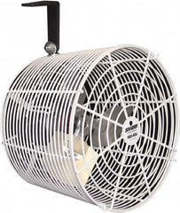 Schaefer Ventilation Equipment - 12" Blade, 1/10 hp, 1,470 CFM, Variable Speed Industrial Circulation Fan - Ceiling Mount, 1 Speed - Americas Industrial Supply