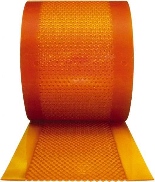 Aleco - Clear Replacement Vinyl Strip Standard Dock Curtain Strips - 12" Wide x 75' Long x 1/8" Thick, PVC - Americas Industrial Supply