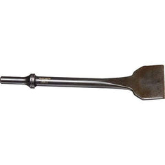 Mayhew - 2" Head Width, 8-1/2" OAL, Scraper Punch - Round Drive, Round Shank, Steel - Americas Industrial Supply