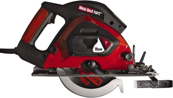 M.K. MORSE - 9 Amps, 7" Blade Diam, 3,500 RPM, Electric Circular Saw - 6' Cord Length, 20mm Arbor Hole, Right Blade - Americas Industrial Supply