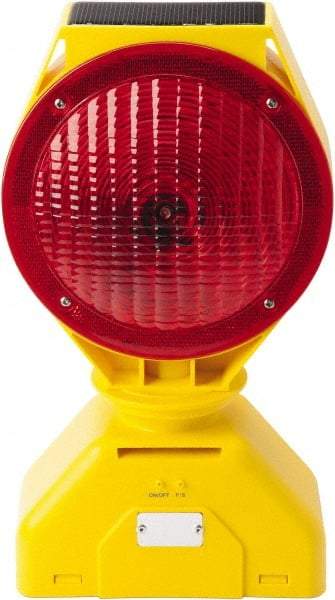 TAPCO - 7-1/2" Wide Barricade Light - Red - Americas Industrial Supply