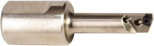 WOHLHAUPTER - 8mm Min Bore Diam, 53mm OAL, 16mm Shank Diam, F21192D-S Indexable Boring Bar - 30mm Max Bore Depth, WB.. 03.. Insert, Screw Holding Method - Americas Industrial Supply