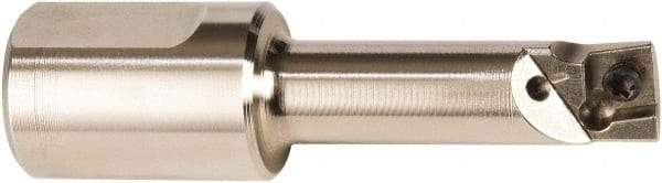 WOHLHAUPTER - 10mm Min Bore Diam, 58mm OAL, 16mm Shank Diam, F10192D-S Indexable Boring Bar - 35mm Max Bore Depth, CC.. 06.. Insert, Screw Holding Method - Americas Industrial Supply