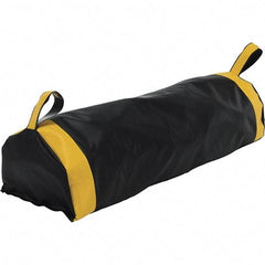 Vestil - Vinyl Duffel Bag (Style) Dock Seal Draft Blocker - 36" Strip Width x 12" Strip Thickness, Black - Americas Industrial Supply