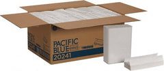 Georgia Pacific - (12) 200-Sheet Packs 1 Ply White C-Fold Paper Towels - Exact Industrial Supply