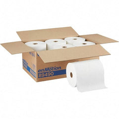 Georgia Pacific - Hard Roll of 1 Ply White Paper Towels - 10" Wide, 800' Roll Length - Americas Industrial Supply