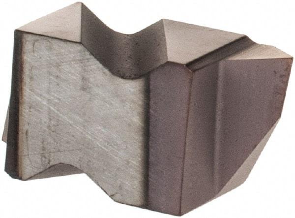 Hertel - ITK3 Grade HC215, Internal/External 60° V Threading Insert - 0.6 to 2.5mm & 10 to 44 TPI Ext Pitch, 10 to 2.5mm & 9 to 24 TPI Int Pitch, Right Hand Insert, TiAlN Finish, Carbide - Americas Industrial Supply