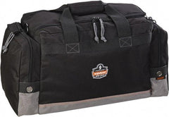Ergodyne - 3,780 Cubic Inch, Polyester Empty Gear Bag - 12 Inch Wide x 12 Inch Deep x 25 Inch High, Black - Americas Industrial Supply