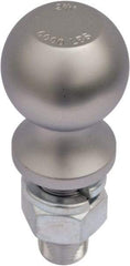 Vestil - 2-5/16" Diam, 2-1/2" Shank Length, Hitch Ball - 1" Shank Diam, 5,000 Lb Capacity, Chrome - Americas Industrial Supply