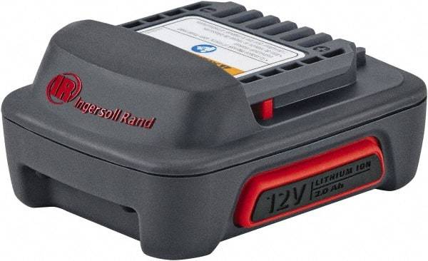 Ingersoll-Rand - 12 Volt Lithium-Ion Power Tool Battery - 2 Ahr Capacity, 1 hr Charge Time, Series IQV-12 - Americas Industrial Supply