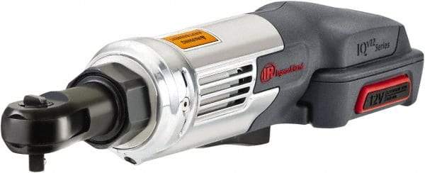 Ingersoll-Rand - 1/4" Drive 12 Volt Angled Cordless Impact Wrench & Ratchet - 260 RPM, 30 Ft/Lb Torque, Lithium-Ion Batteries Not Included - Americas Industrial Supply