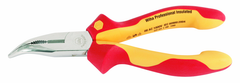 Insulated Bent Nose Pliers with Cutters 6.3" - Americas Industrial Supply