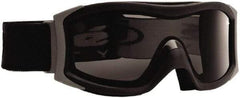 bolle SAFETY - Size Universal, Smoke (Color) Anti-Fog & Scratch Resistant Lens, Safety Goggles - Indirect Vent, Black Frame - Americas Industrial Supply