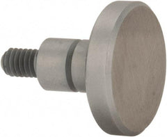 Mitutoyo - #4-48, 1/2" Ball Diam, Carbide Flat Contact Point - 3/8" Contact Point Length, Use with AGD 1,2,3,4 - Americas Industrial Supply