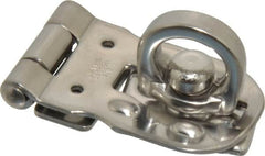 Sugatsune - 1-9/16" Long x 7/8" Wide, Durable Hasp - Stainless Steel - Americas Industrial Supply