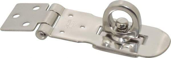 Sugatsune - 2-15/16" Long x 1-1/16" Wide, Durable Hasp - Stainless Steel - Americas Industrial Supply