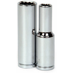 22MM 1/2 DR DEEP SOCKET 12PT - Americas Industrial Supply
