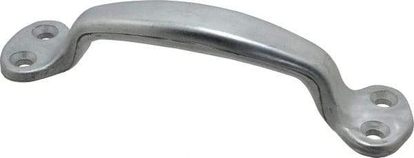 Made in USA - 8-5/16" Long x 1-3/64" Wide, Cast Steel Heavy Duty Door Pull - Unfinished - Americas Industrial Supply