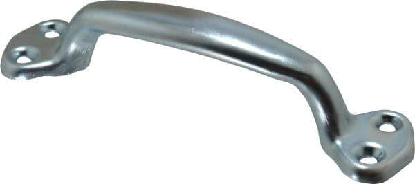 Made in USA - 8-5/16" Long x 1-1/16" Wide, Steel Heavy Duty Door Pull - Zinc Coated - Americas Industrial Supply