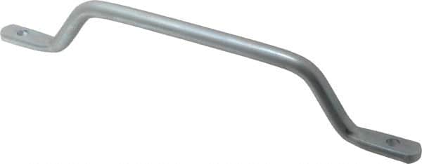 Made in USA - 13" Long, Grab Handle - Zinc Finish, Steel - Americas Industrial Supply