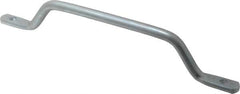 Made in USA - 13" Long, Grab Handle - Zinc Finish, Steel - Americas Industrial Supply