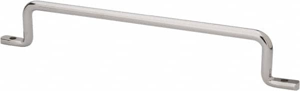 Made in USA - 12" Long, Grab Handle - Chrome Finish - Americas Industrial Supply