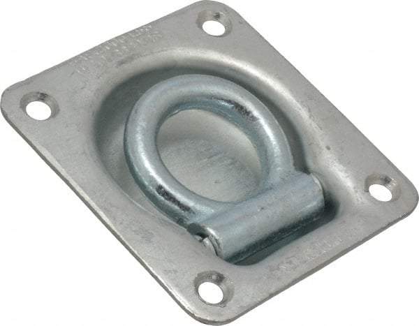 Value Collection - Zinc Finish Trap Door Ring - 1" High x 3-3/4" Wide - Americas Industrial Supply