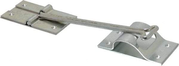Made in USA - 7-1/2" Long Zinc Door Holder - 6" Stem Length - Americas Industrial Supply