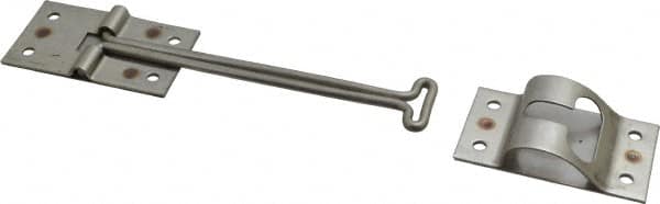 Made in USA - 7-1/2" Long Stainless Door Holder - 6" Stem Length - Americas Industrial Supply