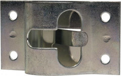 Made in USA - 5-1/2" Long Zinc Door Holder - 4" Stem Length - Americas Industrial Supply