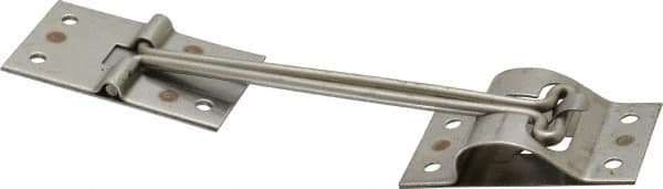 Made in USA - 7-1/2" Long 304 Stainless Steel Door Holder - 6" Stem Length - Americas Industrial Supply