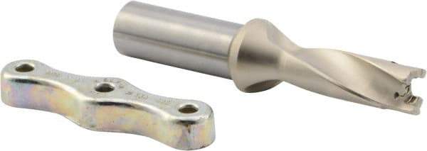 Iscar - 0.63 to 0.665" Diam, 3xD, 1.89" Max Depth, 3/4" Shank Diam, Replaceable Tip Drill - IDI Insert, 16 Seat Size, DCM Toolholder, Series ChamDrill - Americas Industrial Supply