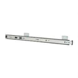 Knape & Vogt - 20" Slide Length, Chrome Variable-Height Keyboard Slide - Chrome Finish - Americas Industrial Supply