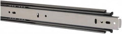 Knape & Vogt - 28" Slide Length, Chrome Box or Vertical File Drawer Slide - 18" Wide, Chrome Finish - Americas Industrial Supply