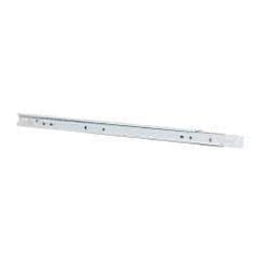 Knape & Vogt - 500mm Slide Length, 375mm Travel Length, Steel Epoxy-Coated Drawer Slide - White Epoxy Finish - Americas Industrial Supply