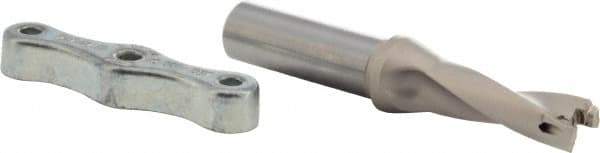 Iscar - 0.551 to 0.567" Diam, 3xD, 1.65" Max Depth, 5/8" Shank Diam, 4.3" OAL, Replaceable Tip Drill - IDI-SG, IDI-SK Insert, DCM Toolholder, Series ChamDrill - Americas Industrial Supply