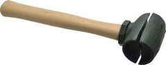 Garland - 2-1/2 Lb Head 1-3/4" Face Malleable Iron Split Head Hammer without Faces - Wood Handle - Americas Industrial Supply