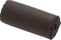 Cratex - 1/4" Max Diam x 1/2" Long, Cylinder, Rubberized Point - Medium Grade, Silicon Carbide, 1/16" Arbor Hole, Unmounted - Americas Industrial Supply