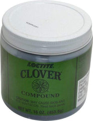 Loctite - 1 Lb Water Soluble Compound - Compound Grade Very Fine, 220 Grit, Black & Gray, Use on General Purpose - Americas Industrial Supply