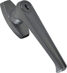 Made in USA - Locking Handle Latch - Polished Chrome Plated - Americas Industrial Supply