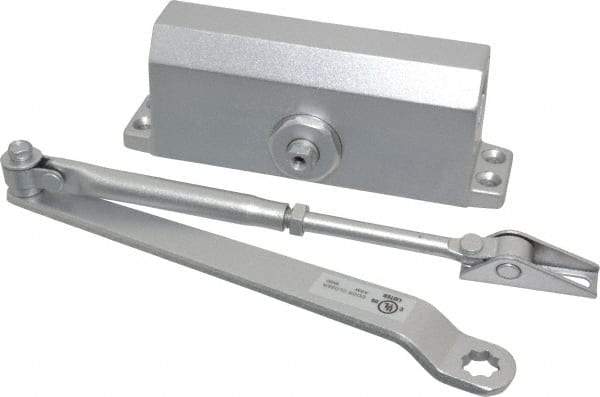 Value Collection - Manual Damper - Aluminum Finish, Non-Handed - Americas Industrial Supply