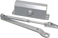 Value Collection - Manual Damper - Aluminum Finish, Non-Handed - Americas Industrial Supply