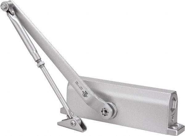 Value Collection - Manual Damper - Aluminum Finish, Non-Handed - Americas Industrial Supply